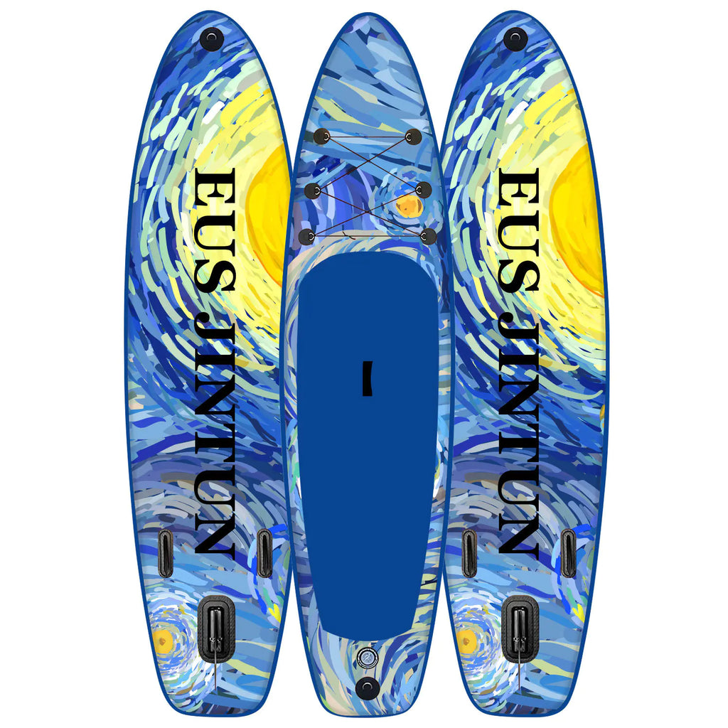 Inflatable Paddle Board for Outdoor Yoga & Surfing