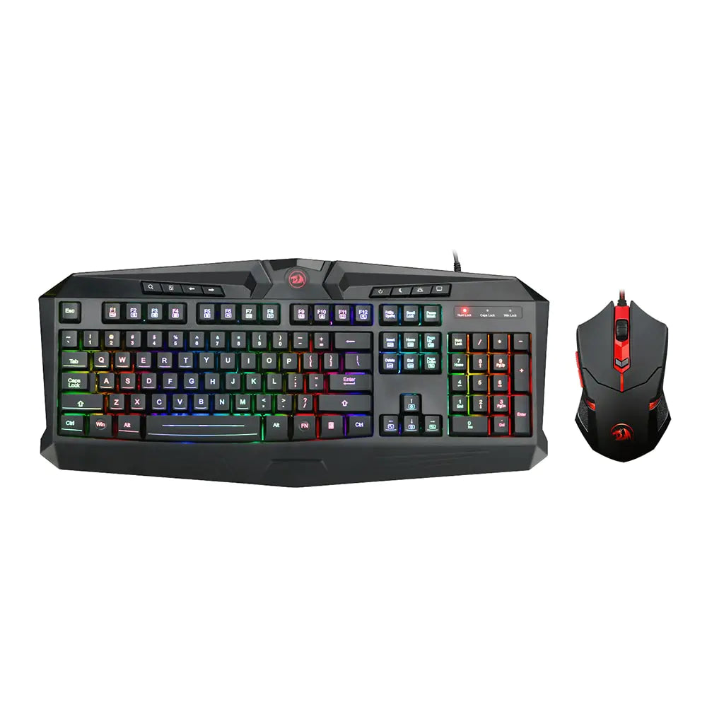 Gaming Keyboard and Mouse Set with Wired Connection