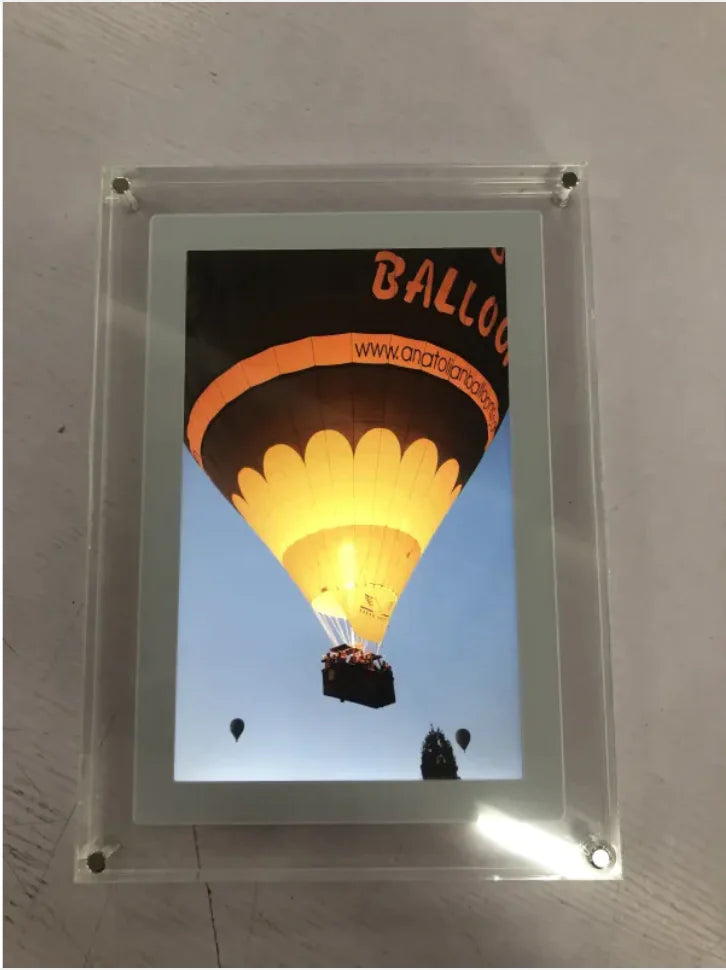 Acrylic Digital Photo Frame with Video Playback