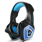 RGB Wired Gaming Headset with LED Lighting