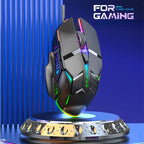 3200DPI Ergonomic RGB Wired Gaming Mouse with 6 Buttons
