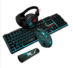 Gamer Kit - 3-Piece Wired Backlit Keyboard & Mouse Set