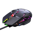 3200DPI Ergonomic RGB Wired Gaming Mouse with 6 Buttons