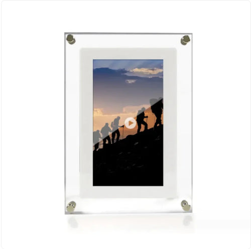 Acrylic Digital Photo Frame with Video Playback