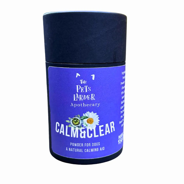 Calm & Clear – Natural Herbal Calming Supplement for Dogs