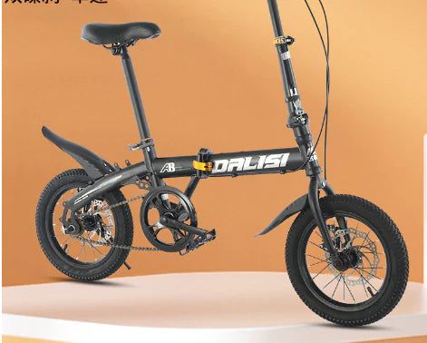 Folding Disc Brake Bicycle for Students (One Bike)