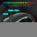 IMICE X6 Wired RGB Gaming Mouse for eSports