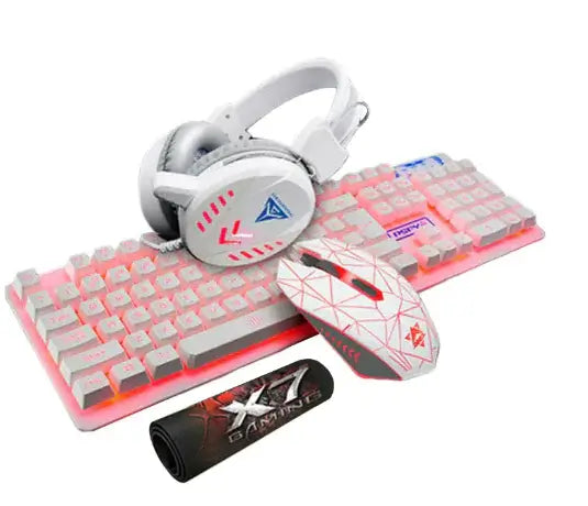 Gamer Kit - 3-Piece Wired Backlit Keyboard & Mouse Set