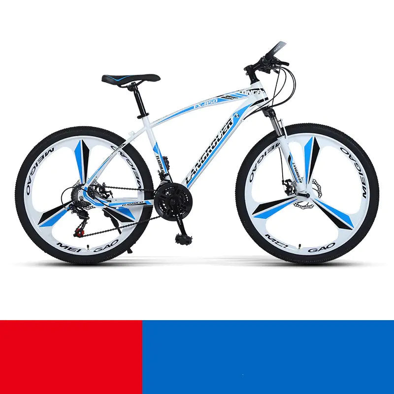 Shock Absorbing Cross-Country Bike with Variable Speed